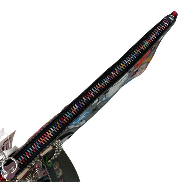 LeSportsac Tokidoki Caramella Pouch Inferno w/ Qee Keychain Rare Retired NWT HTF - Picture 10 of 12